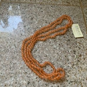 Barse Jewelry - NWT BARSE orange beaded 58” stranded necklace Barse Jewelry - NWT BARSE orange beaded 58” stranded necklace